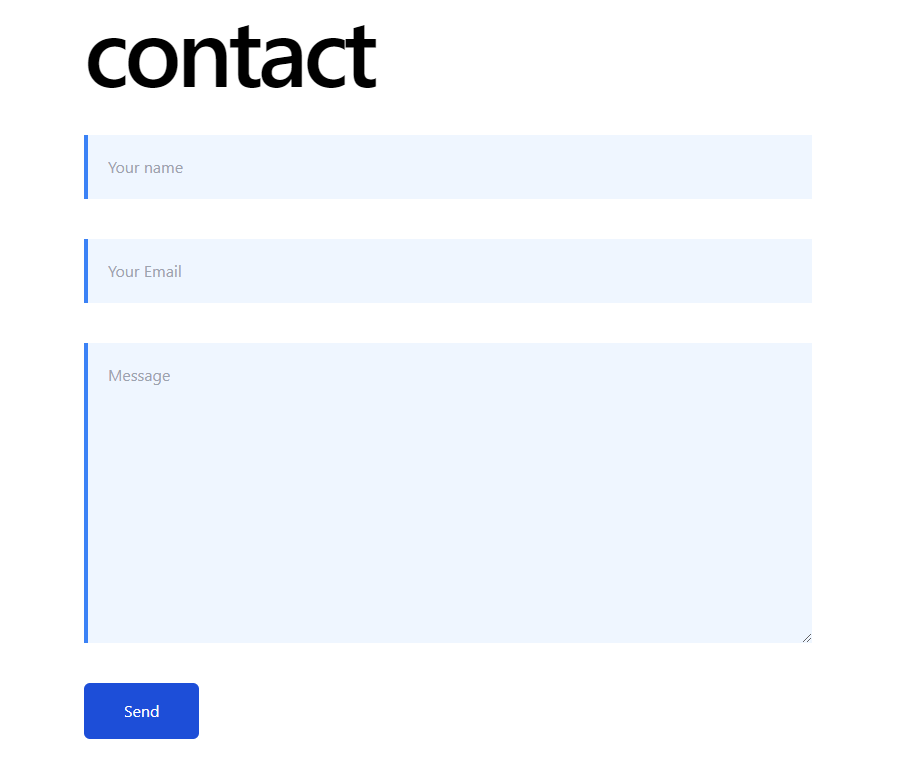 Image of Contact Form